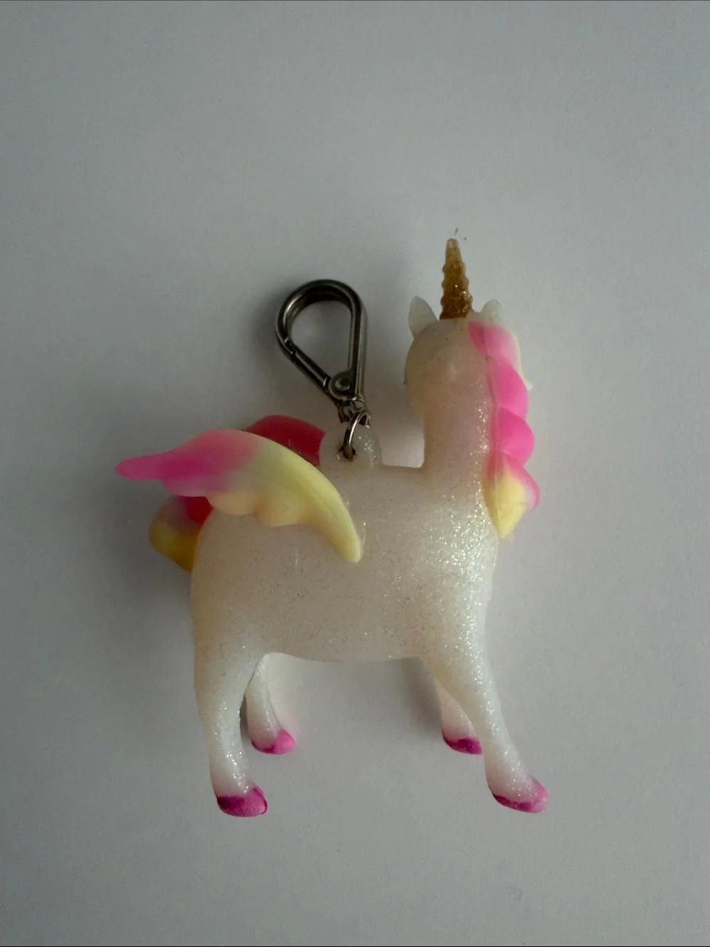 Bath & Body Works - Full Unicorn - Hand Sanitizer Holder - Glitter - Rainbow
